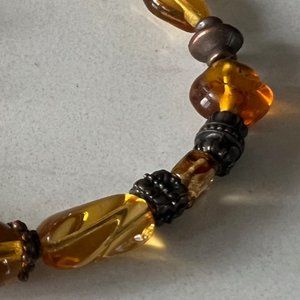 Trendy Glass/Bead Bracelet